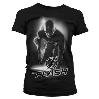 The Flash - Ready Women T-Shirt (Black)