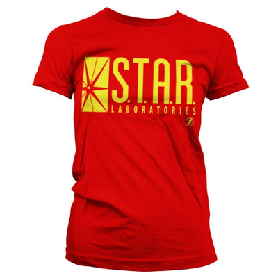 The Flash - Star Laboratories Women T-Shirt (Red)
