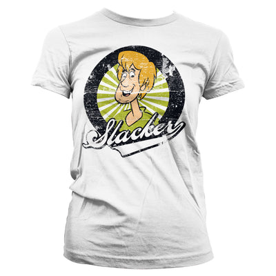 Scooby Doo - Shaggy The Slacker Women T-Shirt (White)