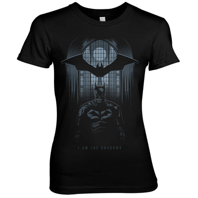 Batman - I Am The Shadows Women T-Shirt (Black)