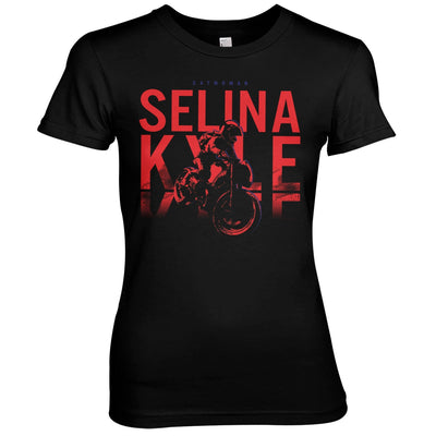 Batman - Selina Kyle is Catwoman Women T-Shirt (Black)