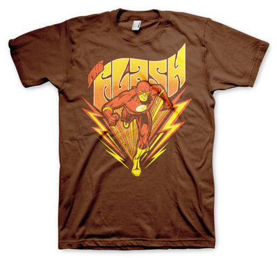 The Flash - Classic Mens T-Shirt (Brown)