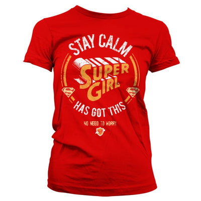 Supergirl - Has Got This Women T-Shirt (Red)