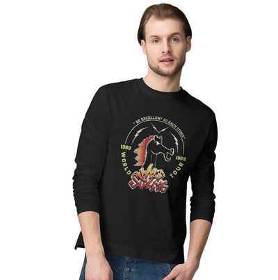 Bill and Ted's Excellent Adventure - Wyld Stallyns Most Excellent World Tour 1989 Long Sleeve T-Shirt