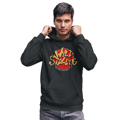 Bill and Ted's Excellent Adventure - Wyld Stallyns Band Red Logo Hoodie