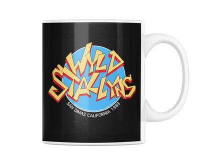Bill and Ted's Excellent Adventure - Wyld Stallyns Band Blue Logo Coffee Mug