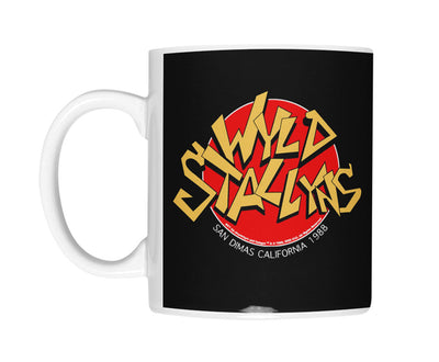 Bill und Ted's Excellent Adventure – Kaffeetasse mit rotem Logo der Wyld Stallyns Band