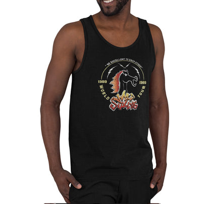 Bill and Ted's Excellent Adventure - Wyld Stallyns Most Excellent World Tour 1989 Mens Tank Top Vest