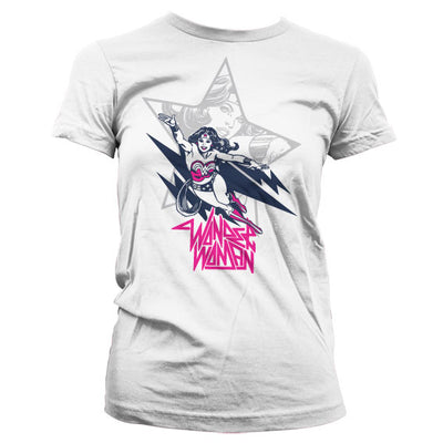 Wonder Woman - Flying Women T-Shirt (White)